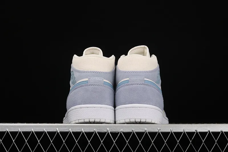 All categories Air Jordan Jordan series basketball shoes Air Jordan 1 Mid Air Jordan 1 Mid AJ1 Joe 1 China suede splicing blue DA4666-100